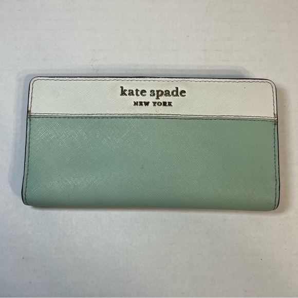 Kate Spade Staci color‎ block zipper around wallet - Picture 1 of 11
